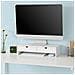 Supporto Monitor Pc Da Scrivania Organizer Scrivania Altezza 11 Cm, bianco, bbf02-w - Foto miniatura 1