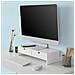 Supporto Monitor Pc Da Scrivania Organizer Scrivania Altezza 11 Cm, bianco, bbf02-w - Foto miniatura 7
