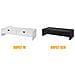 Supporto Monitor Pc Da Scrivania Organizer Scrivania Altezza 11 Cm, bianco, bbf02-w - Foto miniatura 2