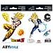 Abysse Corp Adesivi - 16x11cm / 2 Lati - Dbz / Goku-vegeta - Foto miniatura 1