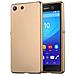 Custodia Compatibile Con Sony Xperia M5 In Oro Metallico - Coperchio Protettivo In Silicone Tpu Flessibile - Foto miniatura 2