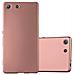 Custodia Compatibile Con Sony Xperia M5 In Oro Metallico - Coperchio Protettivo In Silicone Tpu Flessibile - Foto miniatura 4
