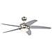 Westinghouse 7206940 Ventilatore A Soffito Metallo 132 X 132 X 36 Cm Cromo Satinado - Foto miniatura 1