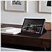 Custodia Huawei Mediapad M5 Lite Supporto Regolabile 360° - Nero - Foto miniatura 4