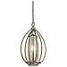 Lampadario A Sospensione A 1 Luce Oro, E27 - Foto miniatura 1