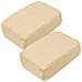 Genuine Chamois Assorbente Auto Disappannamento Pad Parabrezza Specchi Vetro Della Finestra Spugna Di Pulizia Fendinebbia Remover Pads (pacchetto Di 2)  - Foto miniatura 4