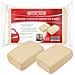 Genuine Chamois Assorbente Auto Disappannamento Pad Parabrezza Specchi Vetro Della Finestra Spugna Di Pulizia Fendinebbia Remover Pads (pacchetto Di 2)  - Foto miniatura 1
