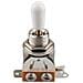 Futheda 2pcs Chitarra A 3 Vie Toggle Interruttore Pickup Selector Breve Interruttore Diritta Chitarra Elettrica Parti Con White Tip Knob - Foto miniatura 4