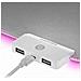 Mmprgb2s Rgb Chroma Gaming Mousepad Xxl - 2 X Usb 2.0 - White /silver - Foto miniatura 5