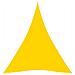 Parasole a Vela Oxford Triangolare 5x6x6 m Giallo - Foto miniatura 1