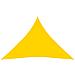 Parasole a Vela Oxford Triangolare 5x6x6 m Giallo - Foto miniatura 3