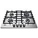 Piano Cottura PPH 60G DF / IX a Gas 4 Fuochi Gas Colore Inox  - Foto miniatura 1