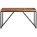 Tavolo Da Pranzo 140x70x76 Cm In Legno Massello Acacia E Mango - Foto miniatura 2