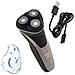 Shaver Cr 2927 Tempo Di Funzionamento (max) 90 Min, Numero Di Testine / lame Rasoio 3, Cromo, Cordless - Foto miniatura 2
