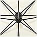 Ombrellone a Sbalzo con Palo e Luci a LED Sabbia 300 cm - Foto miniatura 2