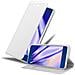 Custodia Compatibile Con Honor 9 In Classy Argento - Coperchio Protettiva Con Chiusura Magnetica, Funzione Stand E Tasca Per Le Carte - Foto miniatura 1