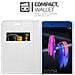 Custodia Compatibile Con Honor 9 In Classy Argento - Coperchio Protettiva Con Chiusura Magnetica, Funzione Stand E Tasca Per Le Carte - Foto miniatura 5