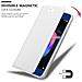 Custodia Compatibile Con Honor 9 In Classy Argento - Coperchio Protettiva Con Chiusura Magnetica, Funzione Stand E Tasca Per Le Carte - Foto miniatura 8