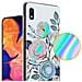 Custodia Compatibile Con Samsung Galaxy A10 / M10 Con Peonie Fiori - Coperchio Protettivo In Silicone Tpu Con Motivo Floreale - Foto miniatura 3