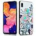 Custodia Compatibile Con Samsung Galaxy A10 / M10 Con Peonie Fiori - Coperchio Protettivo In Silicone Tpu Con Motivo Floreale - Foto miniatura 6