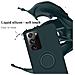 Custodia Compatibile Con Samsung Galaxy Note 20 Ultra In Liquid Verde - Coperchio Protettivo In Silicone Tpu Flessibile Con Anello - Foto miniatura 3