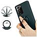 Custodia Compatibile Con Samsung Galaxy Note 20 Ultra In Liquid Verde - Coperchio Protettivo In Silicone Tpu Flessibile Con Anello - Foto miniatura 6