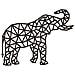 Puzzle Da Parete In Legno - Elefante 73,3 Cm - Foto miniatura 1