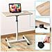 Wps67 Supporto Per Proiettore E Scrivania Ergonomica | Altezza Regolabile Con Maniglia | Piattaforma 70x48 Cm | Capacità 30 Kg | Tavolo Multiuso Su Ruote | Scrivania Portatile Per Laptop - Foto miniatura 6