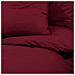 Set Copripiumino Bordeaux 200x200 Cm In Microfibra Leggera - Foto miniatura 2