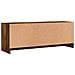 Mobile Tv Rovere Fumo 102x30x37,5 Cm In Legno Multistrato - Foto miniatura 7