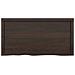 Ripiano Marrone Scuro 100x50x (2-6) cm Massello Rovere Trattato - Foto miniatura 3