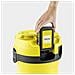 WD 2-18 12 L Aspiratore a cilindro Secco e bagnato 225 W Sacchetto per la polvere Colore Nero Giallo - Foto miniatura 2