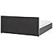 Letto Contenitore Velluto Bousse 180 X 200 Cm Grigio Scuro - Foto miniatura 13