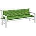 Cuscini Panca Giardino 2pz Verde Mélange 200x50x7 Cm Tessuto - Foto miniatura 1