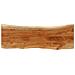 Piano Tavolo 140x40x3,8 Cm Rettangolare Legno Acacia Bordi Vivi - Foto miniatura 1
