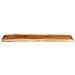 Piano Tavolo 140x40x3,8 Cm Rettangolare Legno Acacia Bordi Vivi - Foto miniatura 3