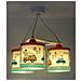 Lampada A Sospensione Per Bambini 3 Luci Police Polizia - Foto miniatura 3