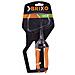Forbici Ortofrutta Cogliuva In Acciaio Lama Curva 18cm Brixo - Foto miniatura 2