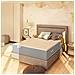 Materasso Molle e 5 Cm Memory Altezza 27 Cm Luxury Singolo 100x200 cm - Foto miniatura 1