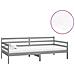 Lusso Casadino -  Divano Letto Con Materasso 90x200 Cm Grigio In Legno Di Pino - Foto miniatura 1