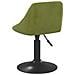 Sedie da Pranzo Girevoli 4 pz Verde Chiaro in Velluto - Foto miniatura 5
