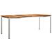 Tavolo da pranzo outdoor 200x90x74.5 cm Legno massello di teak - Foto miniatura 1