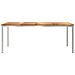 Tavolo da pranzo outdoor 200x90x74.5 cm Legno massello di teak - Foto miniatura 5