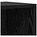 Set mobile TV 4 pz Rovere Nero Legno ingegnerizzato - Foto miniatura 7