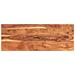Piano Tavolo 140x50x2,5 cm Rettangolare Legno Massello Acacia - Foto miniatura 1