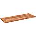 Piano Tavolo 140x50x2,5 cm Rettangolare Legno Massello Acacia - Foto miniatura 2