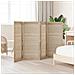 Porta per Armadio 4 pcs Naturale 140.5 x 2.1 x 49.5 cm - Foto miniatura 3