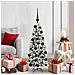 Albero di Natale artificiale con 150 LED Bianco 120 cm - Foto miniatura 2