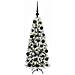 Albero di Natale artificiale con 150 LED Bianco 120 cm - Foto miniatura 3
