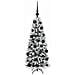 Albero di Natale artificiale con 150 LED Bianco 120 cm - Foto miniatura 4